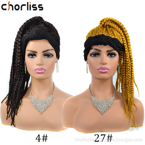 Chorliss Wholesale Synthetic Hair Wigs Glueless Braided Lace Frontal Wigs Vendor Afro Perruque Tresse Long Braided Lace Wigs